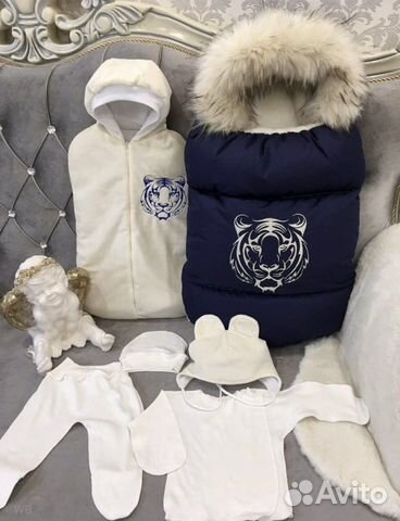 Конверт на выписку зимний