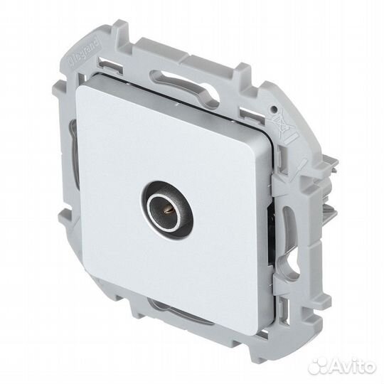 Розетка телевизионная 673852 одиночная скрытая уст