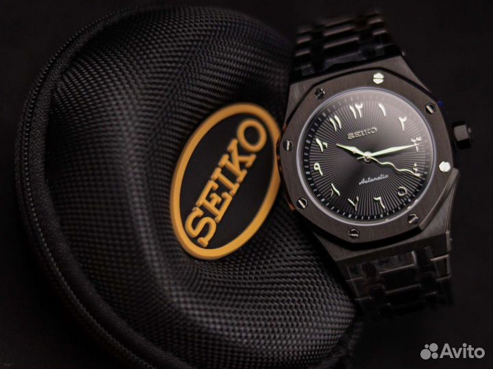 Seiko Black Arabic