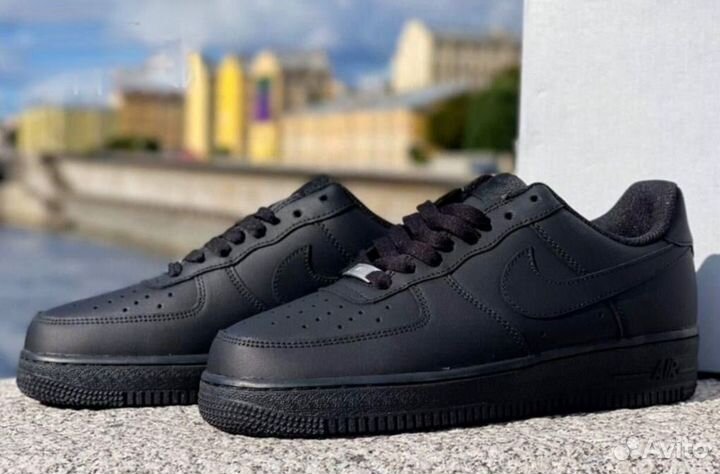 Кроссовки Nike air force 1 07 low black