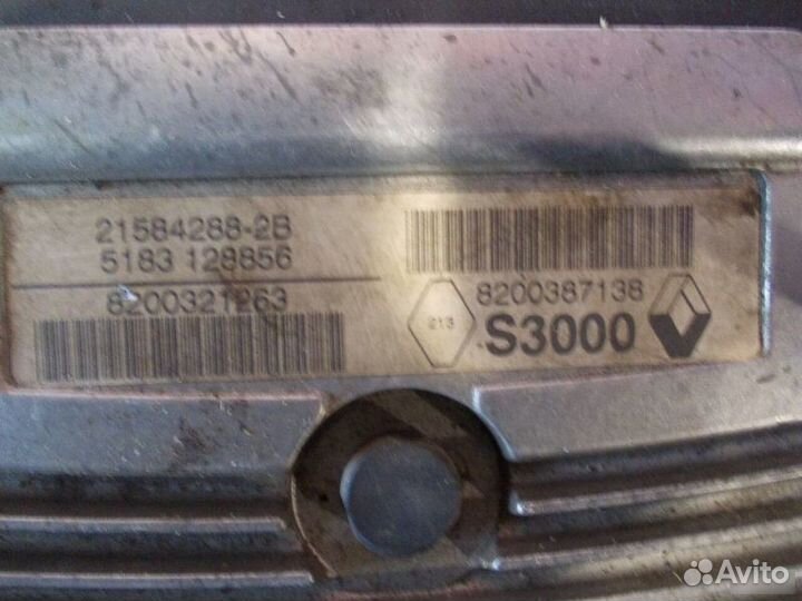 Блок управления двигателя Renault Megane 2