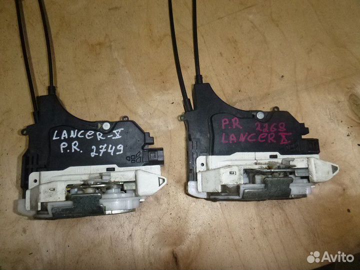 Замок двери передней правой mitsubishi lancer (CX