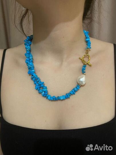 Чокер из натуральных камней