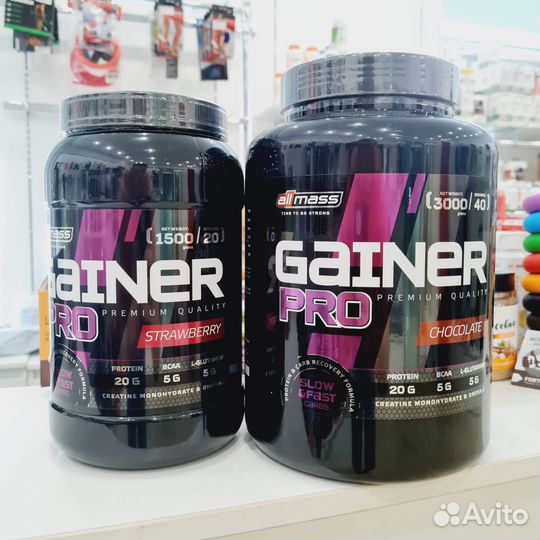 Gainer рrо Гейнер + Креатин 3000гр бeз сахарa