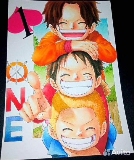One piece манга