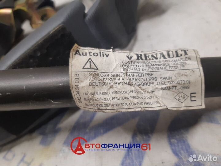 Ремень безопасности, 8200562480 renault megane 2