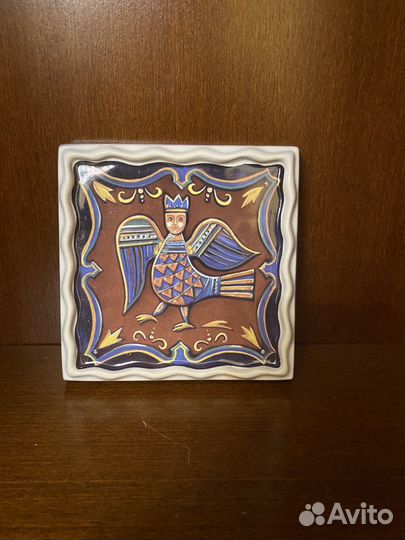 Керамический изразец декоративный