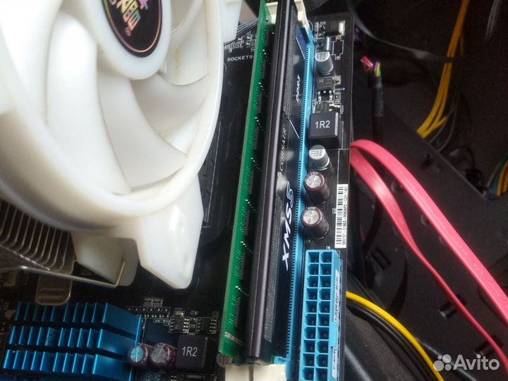 Материнская плата сокет am3+ процессор fx8300