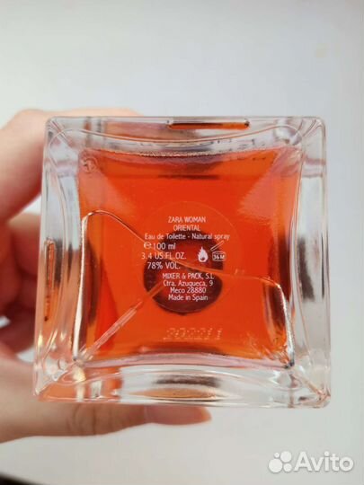 Zara Woman Oriental 100 мл оригинал