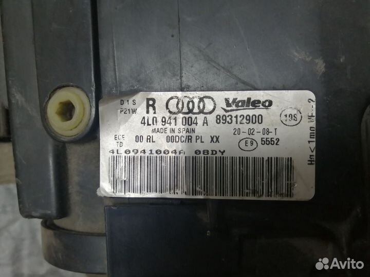 Фары на audi Q7, комплект