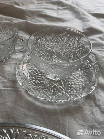 Винтажная посуда и поднос