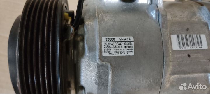 Компрессор кондиционера Infiniti Qx50 J55