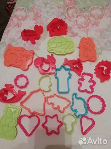Формочки трафарет для теста и творчества