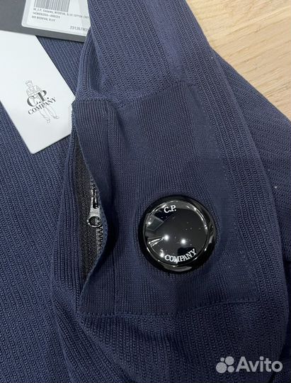 Свитер CP Company Navy Оригинал L (50 IT)