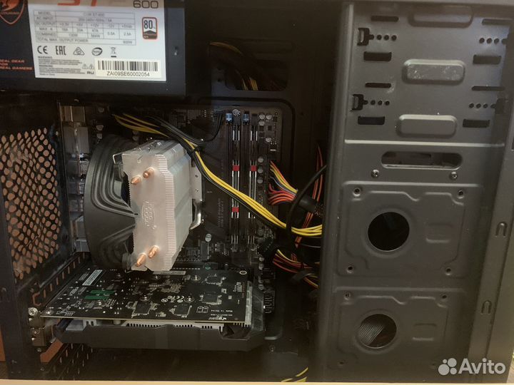 Системный блок ryzen 5 1600