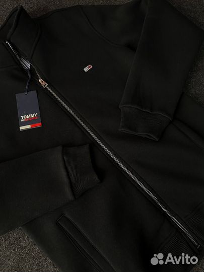 Толстовка Tommy Hilfiger черная мужская