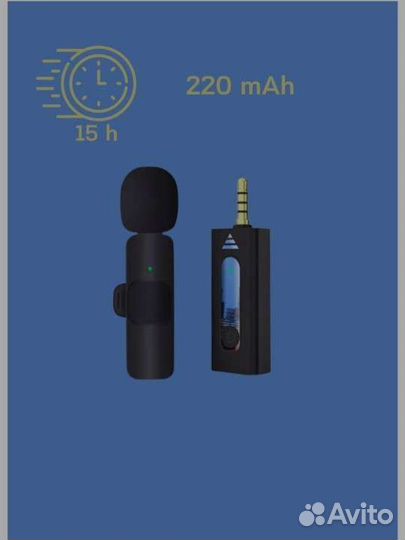 Микрофон петличка беспроводной К35 и к9