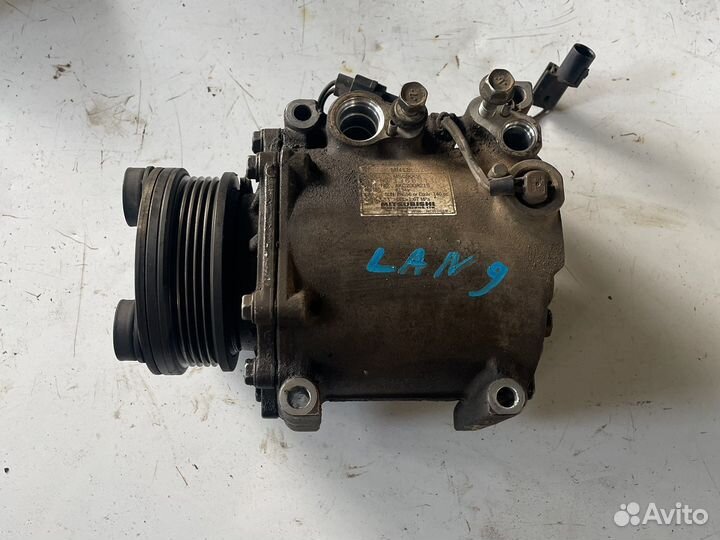 Компрессор кондиционера mitsubishi lancer 9