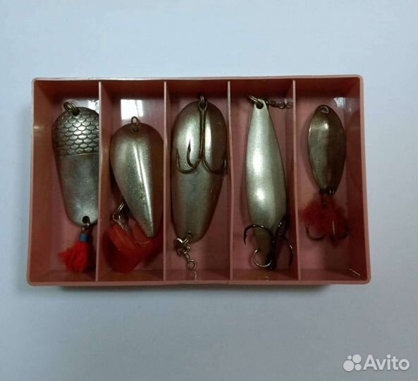 Блесна набор СССР летние блесна завод Сатурн