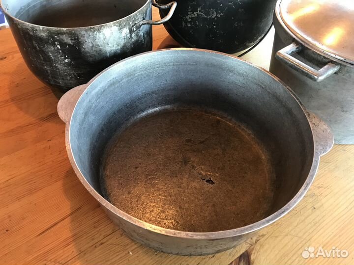 Казан для мангала, котелок для костра СССР