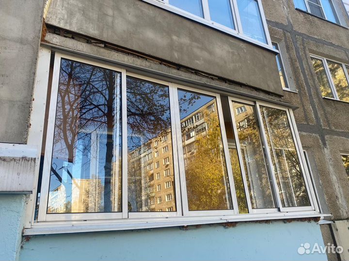 Балконная рама бу