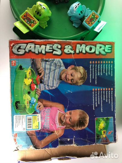 Детская настольная игра Голодные Лягушки