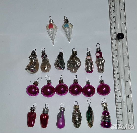 Елочные игрушки СССР