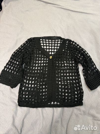 Накидка вязанная