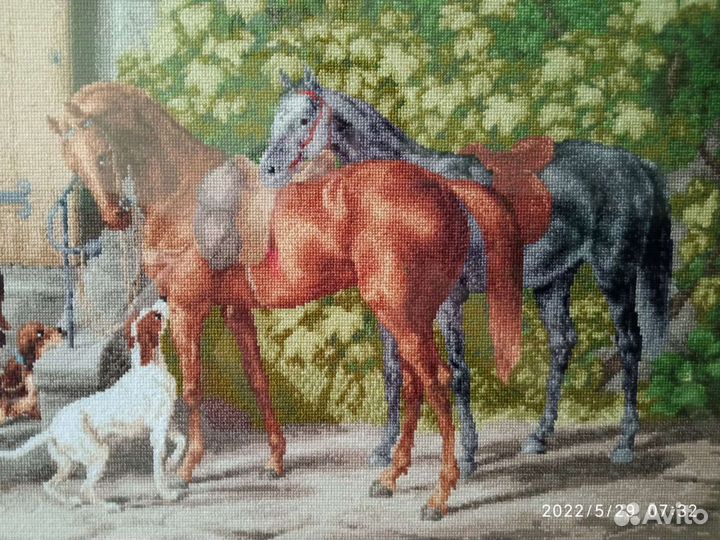 Картина вышитая крестиком