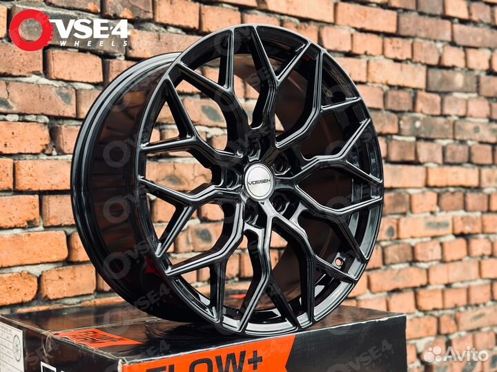 Диски R17 5-112 # Vossen HF-2 Gloss Black