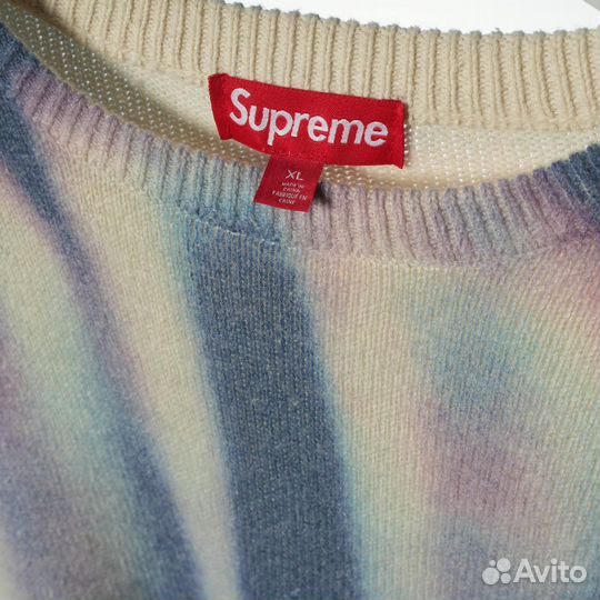 Свитер Supreme Blurred Logo мужской на весну