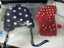 Детские шапочки для девочки пакетом