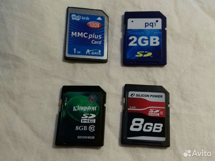 Карта памяти sdhc 1/8gb