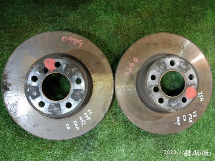 Диски тормозные передние Bmw X3 28Ix F25 N52T 2011