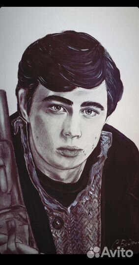 Портрет акрилом