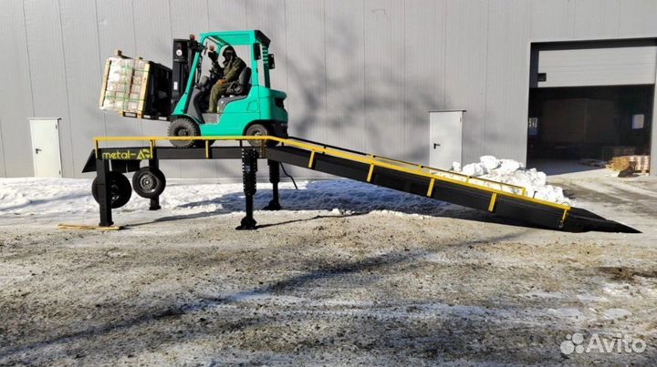 Мобильная Рампа Передвижная Эстакада Погрузочная