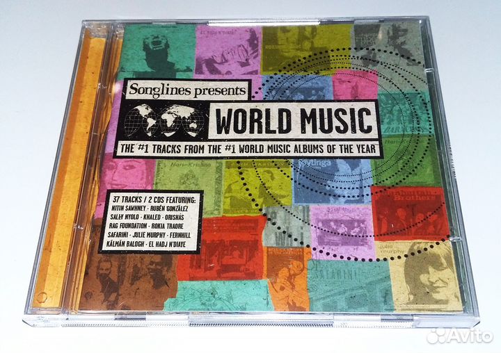 Сет из двух музыкальных дисков. Эксклюзив. Импорт