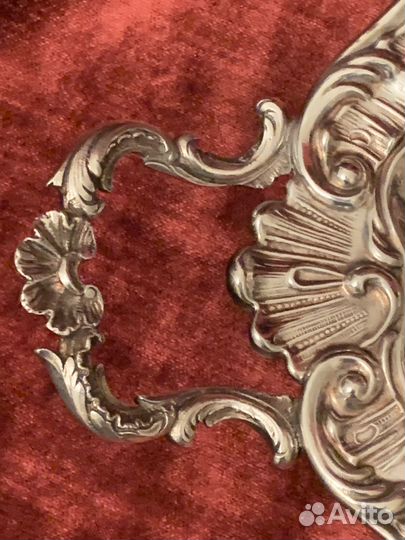 Поднос серебрение