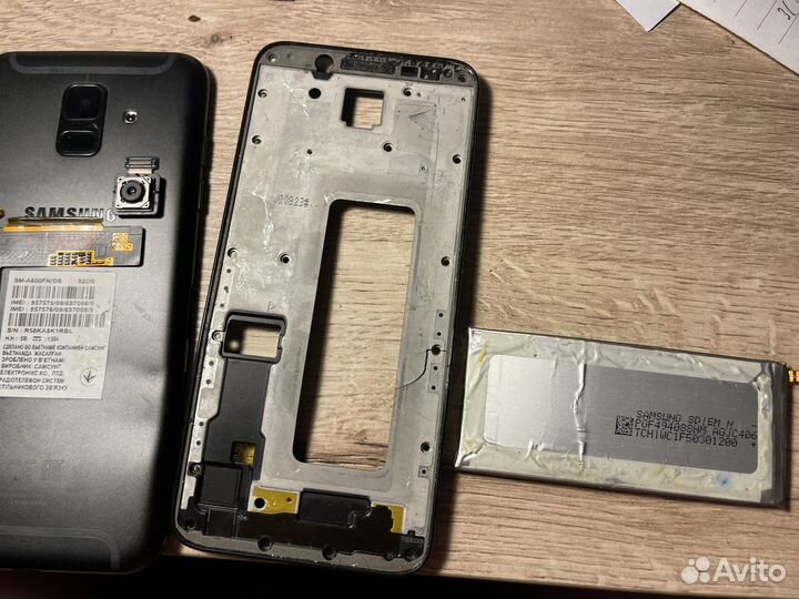 Запчасть для телефона samsung sm-a600fn