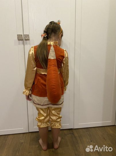 Карнавальный костюм лисы/белки