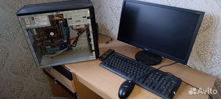 Компьютер+монитор+мышка+клавиатура