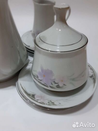 Заварник на 1 л, молочник, набор, цена за всe