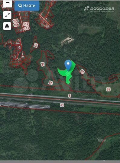 Участок 1,19 га (ИЖС)