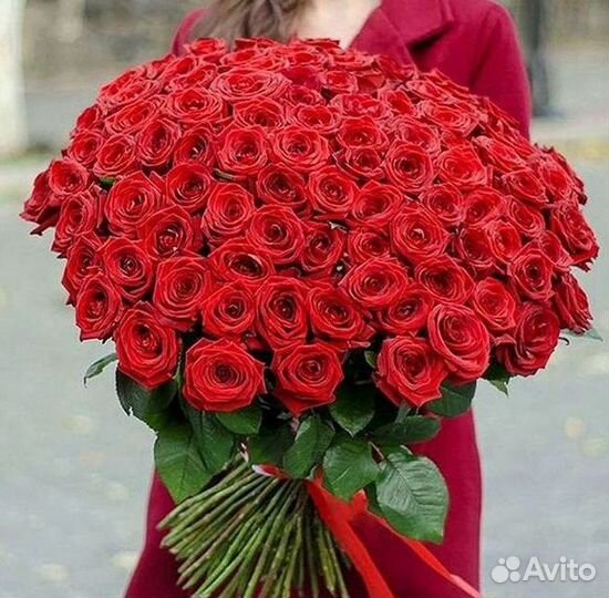 Длинные высокие розы 110 150 160 180 200 см