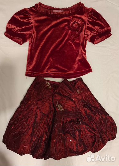 Юбка-баллон р.128