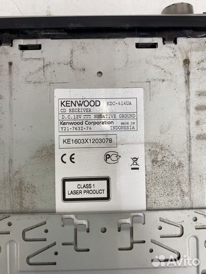 Автомагнитола kenwood