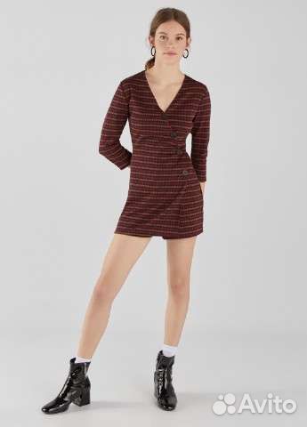 Комбинезон в клетку Bershka 42 размера