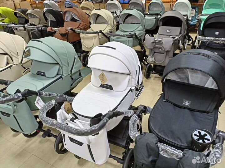 Детские коляски новые 2 в 1 Адамекс 3 в 1