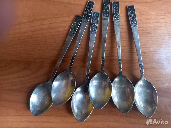 Чайные ложки мельхиор СССР