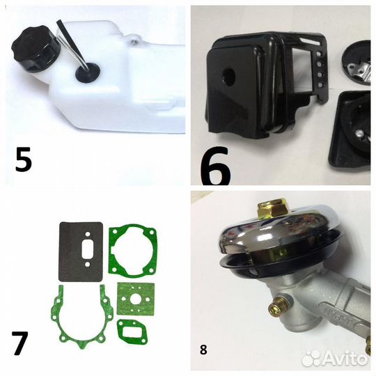 Запчасти Husqvarna, Stihl, Echo и др. Ремонт